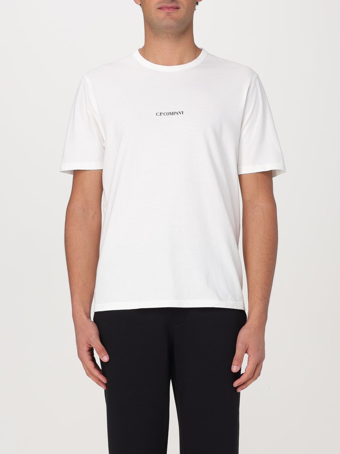 Tシャツ・カットソー C.P. COMPANY Men T-shirt White 18CMTS318A005431G 103 C.P. COMPANY: T-shirt men - White | C.P. Company t-shirt