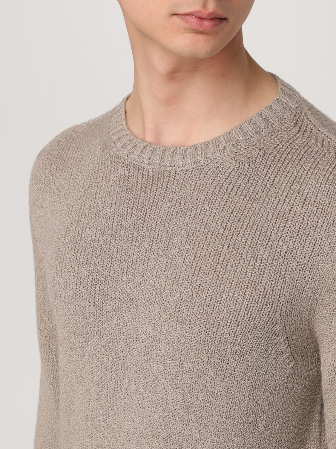 DRUMOHR SWEATER: Sweater men Drumohr, Beige - Img 3