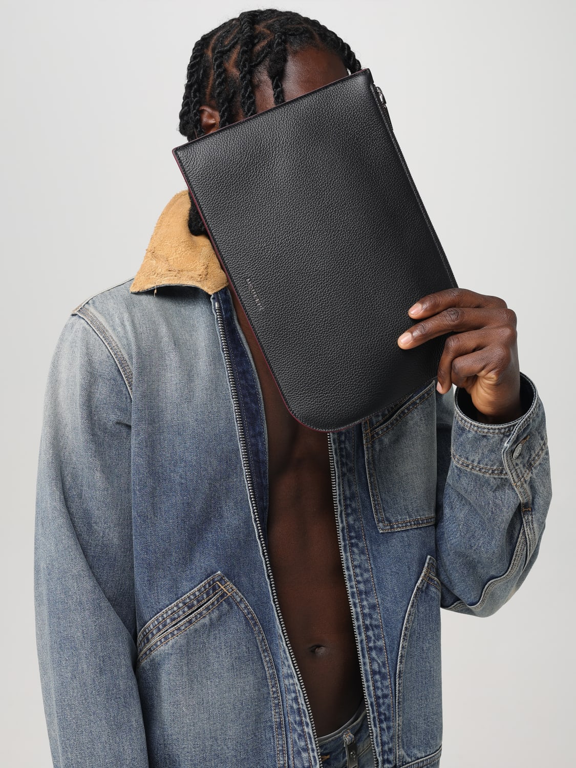 MCQUEEN MALETÍN: Bolsos hombre McQueen, Negro - Img 2