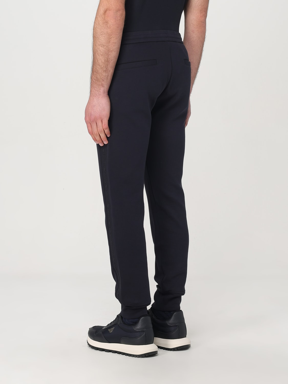 EMPORIO ARMANI PANTS: Pants men Emporio Armani, Blue - Img 3