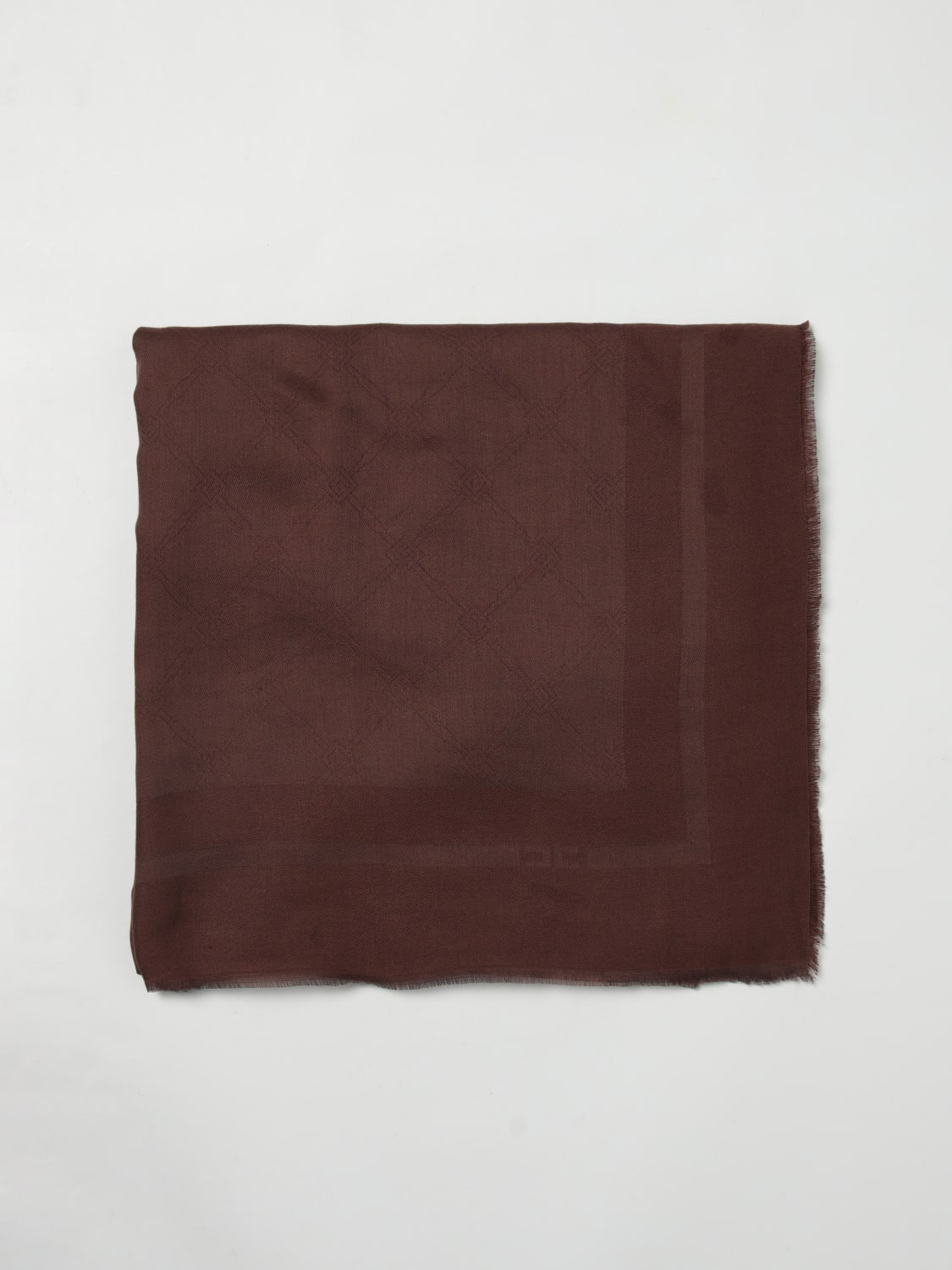スカーフ ELISABETTA FRANCHI Woman Scarf Cocoa SC03F 644 ELISABETTA FRANCHI: Scarf woman - Cocoa | Elisabetta Franchi
