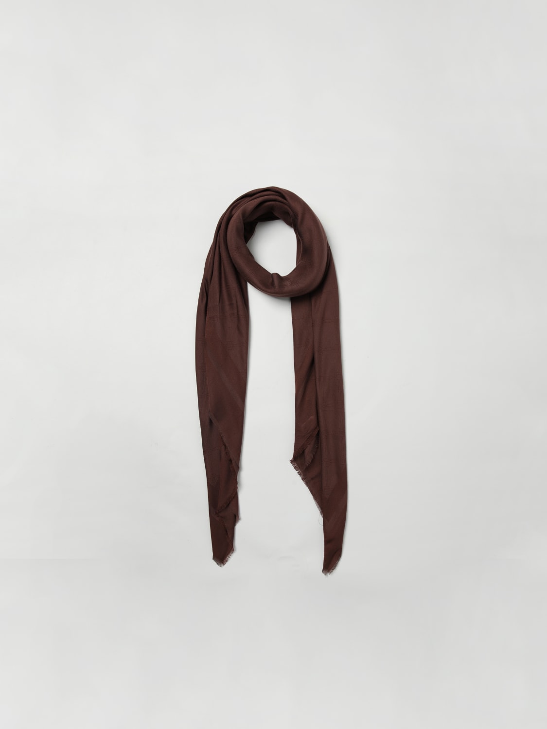 スカーフ ELISABETTA FRANCHI Woman Scarf Cocoa SC03F 644 ELISABETTA FRANCHI: Scarf woman - Cocoa | Elisabetta Franchi