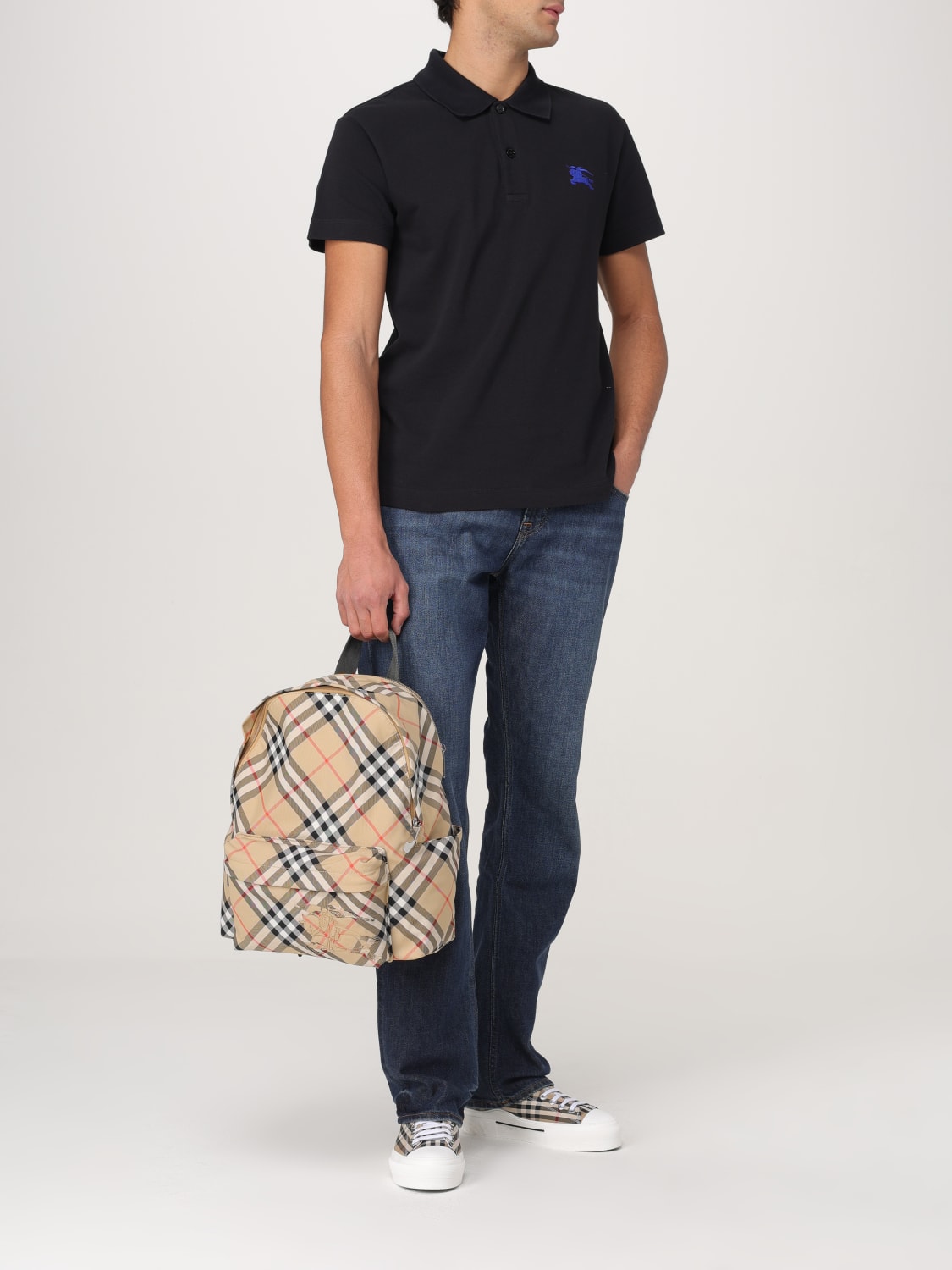BURBERRY メンズ バックパック 8102354 BURBERRY: Bags men - Earth | Burberry backpack 8102354