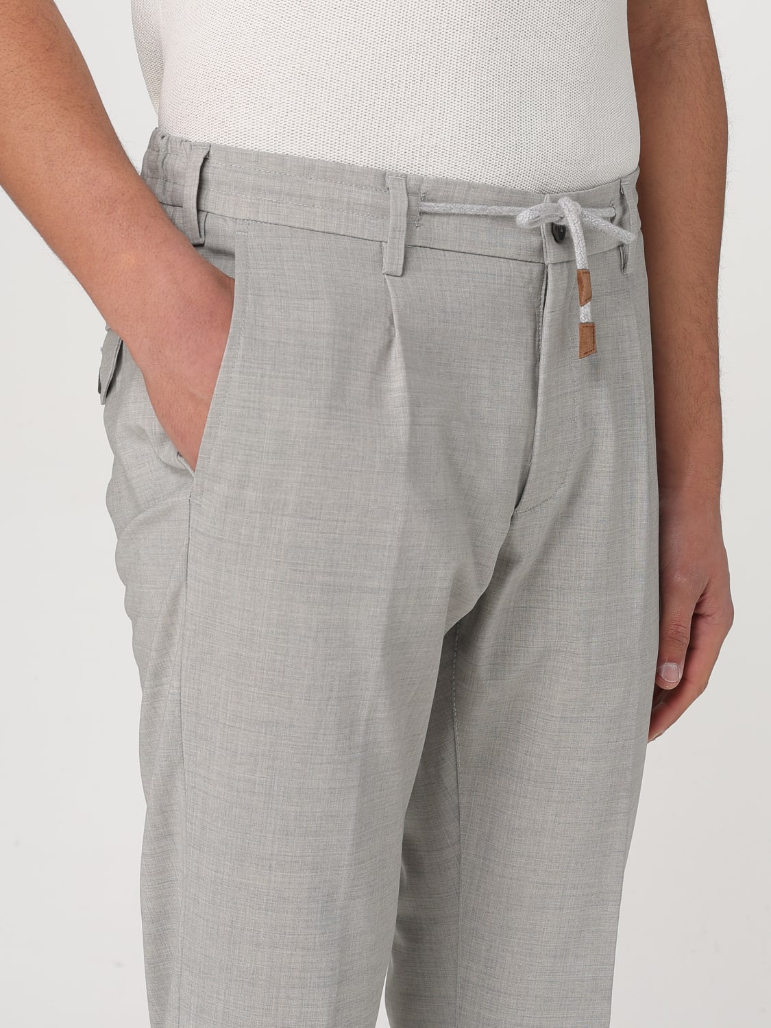 ELEVENTY: Pants men - Grey | Eleventy pants