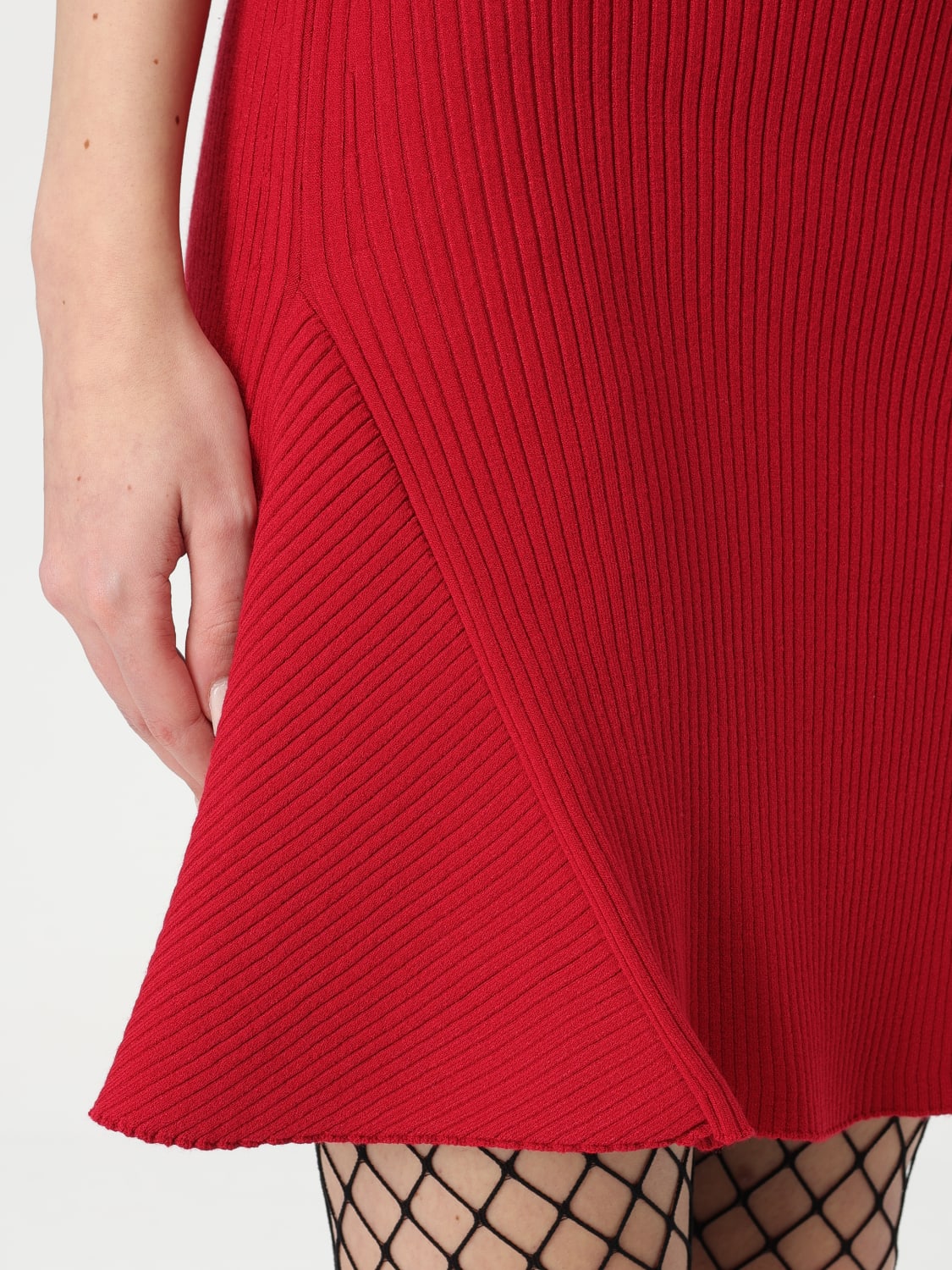 ワンピース COURReGES Woman Dress Red 125MRO572FI0001 4015 COURRÈGES: Dress woman - Red | Courrèges dress