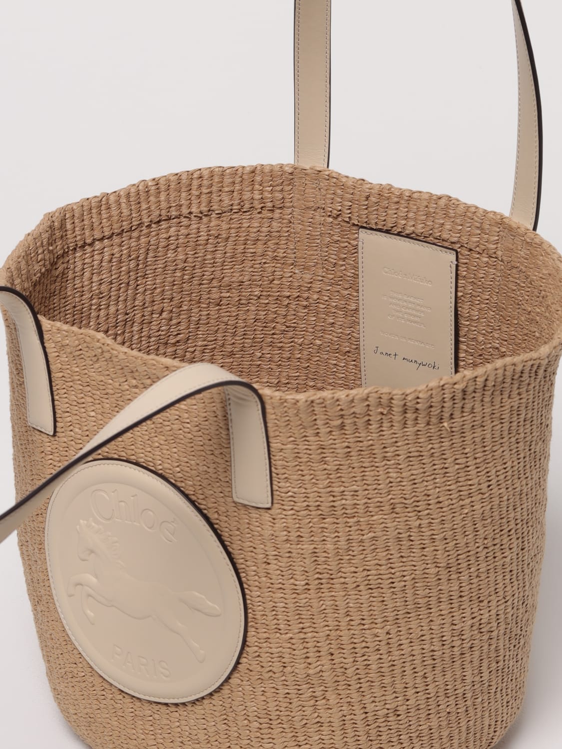 ハンドバッグ CHLOE Woman Handbag White CHC25SS592O82 22J CHLOÉ: Shoulder bag woman - White | Chloé handbag