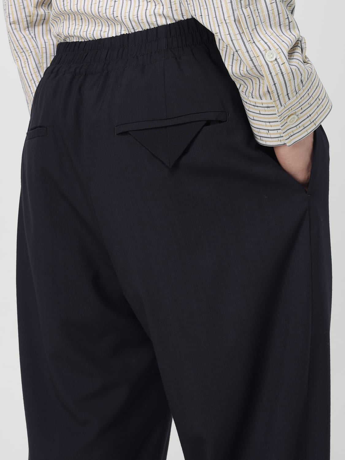 BOTTEGA VENETA: Pants men - Blue | Bottega Veneta pants