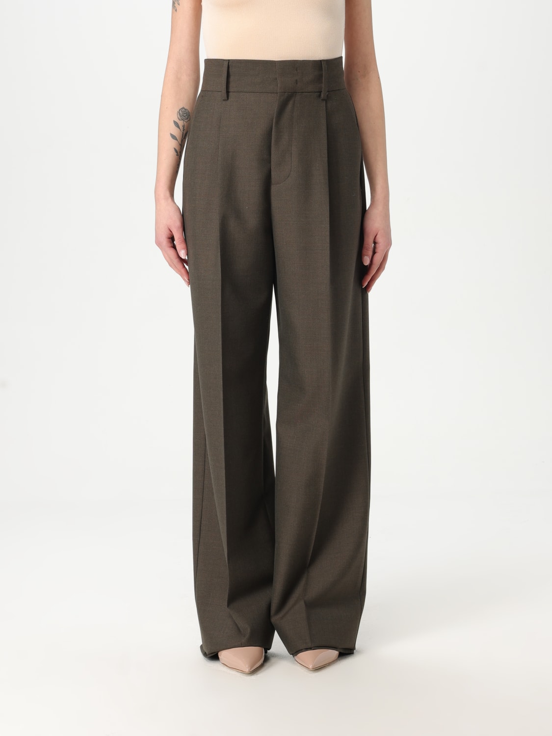 パンツ PHILOSOPHY DI LORENZO SERAFINI Woman Pants Brown 03070727 PHILOSOPHY DI LORENZO SERAFINI: Pants woman - Brown