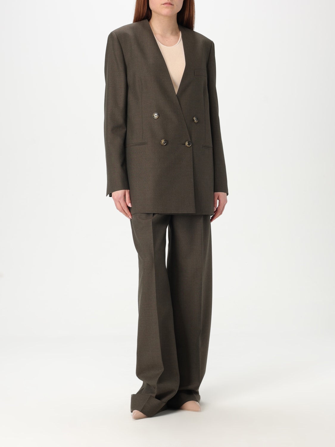 パンツ PHILOSOPHY DI LORENZO SERAFINI Woman Pants Brown 03070727 PHILOSOPHY DI LORENZO SERAFINI: Pants woman - Brown