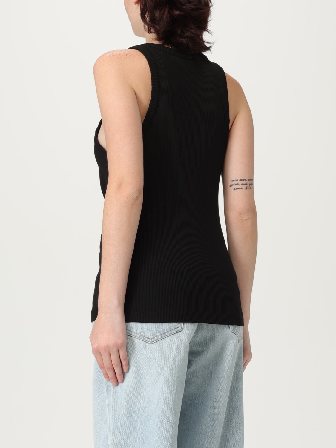 AGOLDE T-SHIRT: Top woman Agolde, Black - Img 2