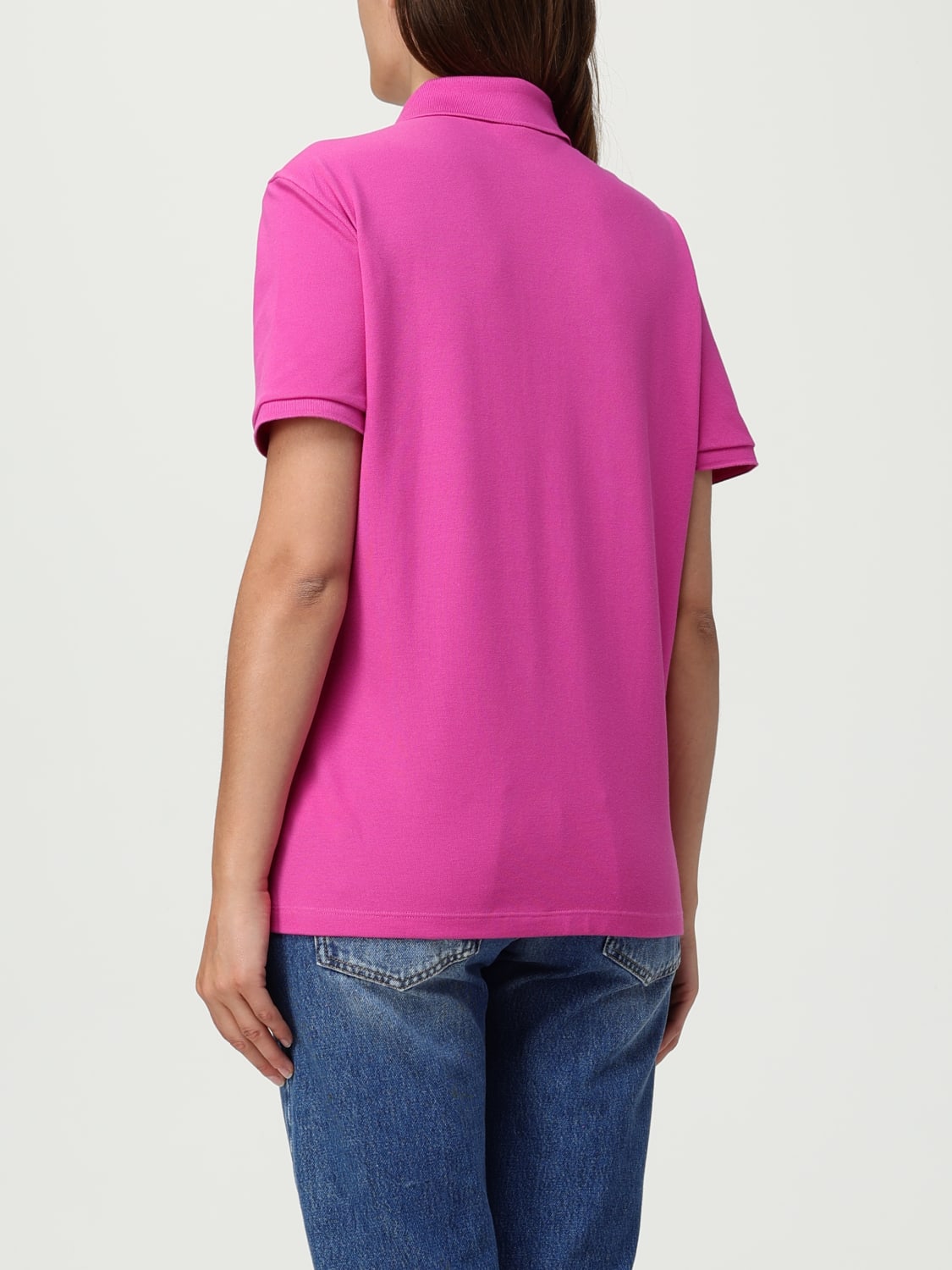 Tシャツ・カットソー LACOSTE Woman Polo Shirt Acid Green PF5462 I1L Lacoste Women's PF5462 Polo Shirt, Color: Green, Size: S