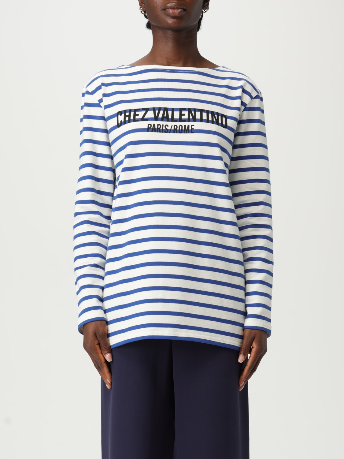 Tシャツ・カットソー VALENTINO Woman T-Shirt Ivory 6B3MG24C962 CR1 VALENTINO: T-shirt woman - Ivory | Valentino t-shirt