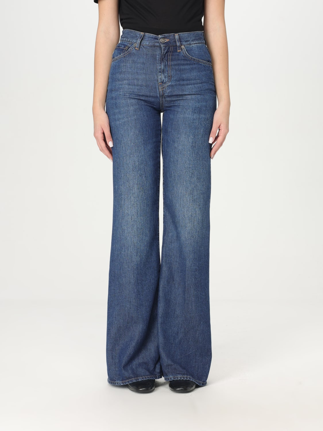 DONDUP VAQUEROS: Vaquero mujer Dondup, Azul Oscuro - Img 1