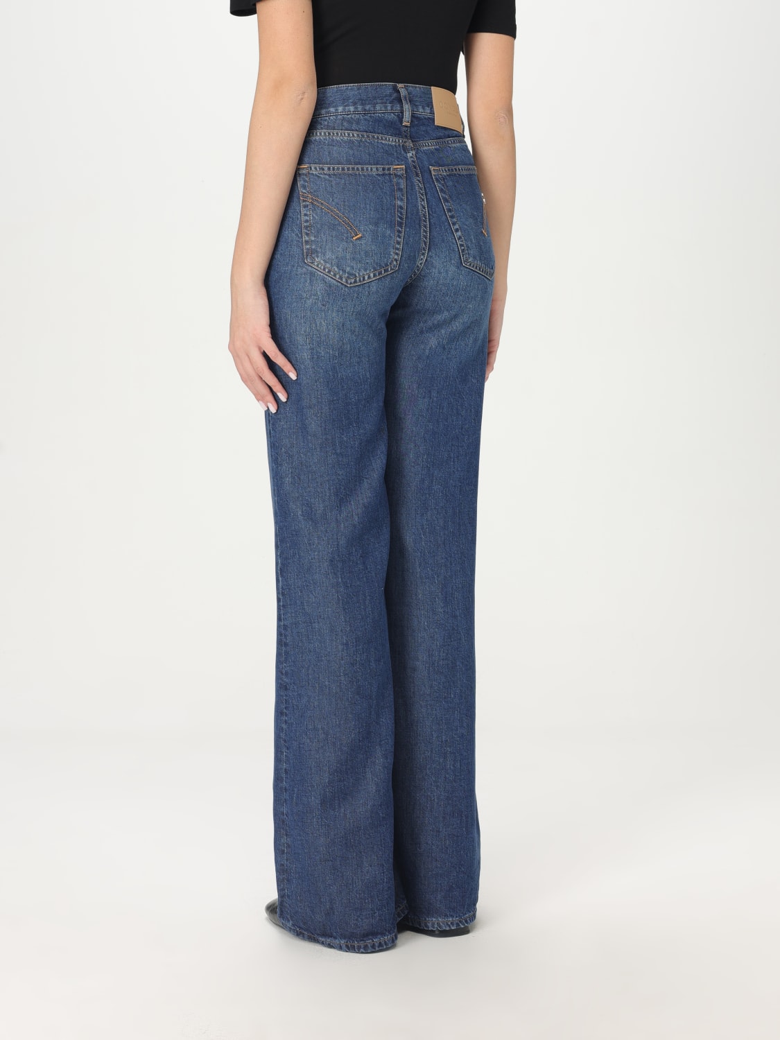 DONDUP VAQUEROS: Vaquero mujer Dondup, Azul Oscuro - Img 2