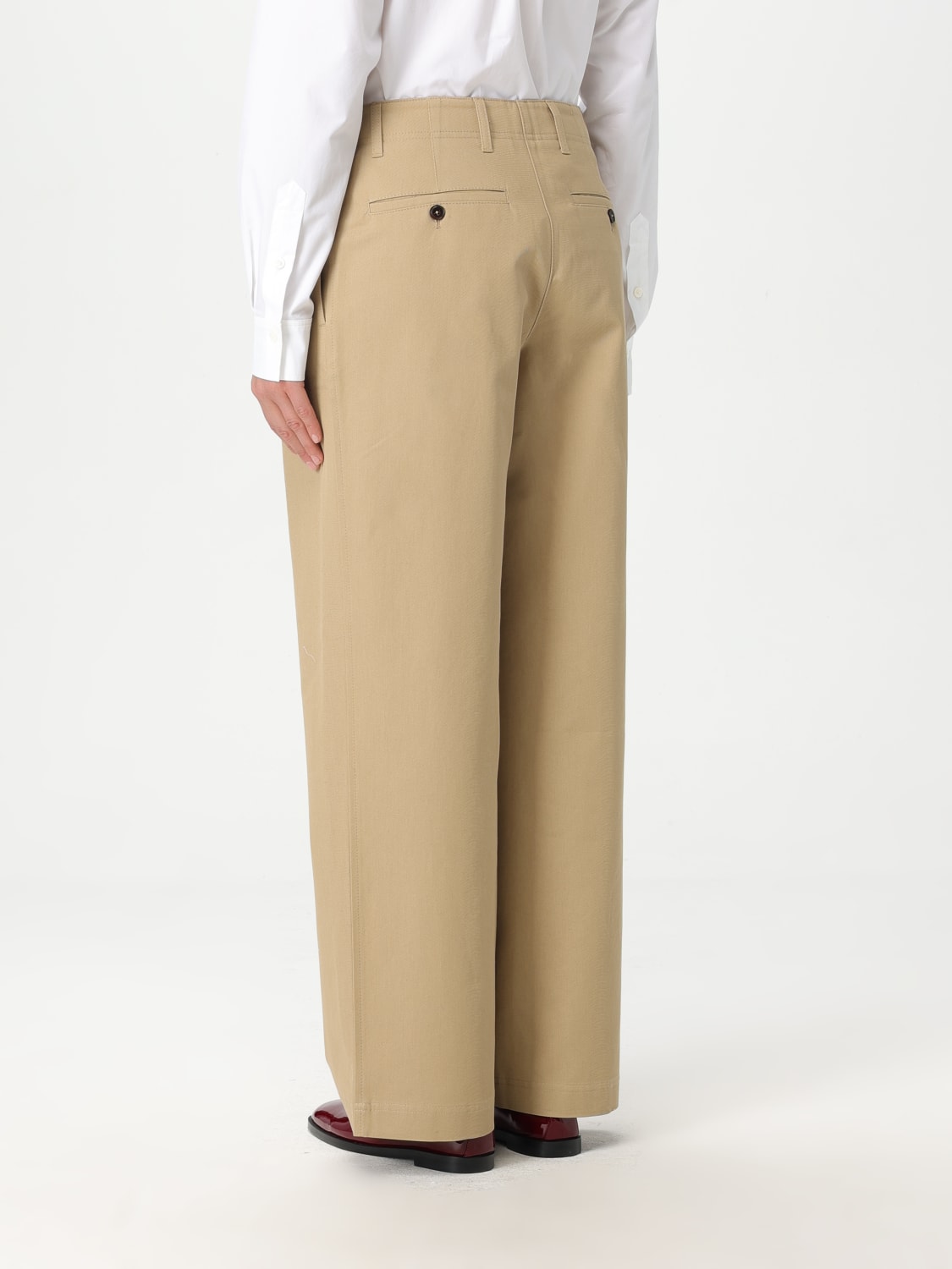 パンツ TOTEME Woman Pants Beige 242WRB1641FB0103 272 TOTEME: Pants woman - Beige | Toteme pants 242WRB1641FB0103