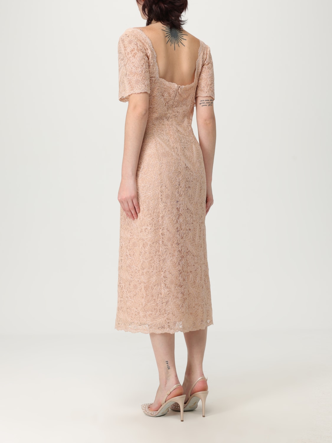 ERMANNO SCERVINO DRESS: Dress woman Ermanno Scervino, Nude - Img 2