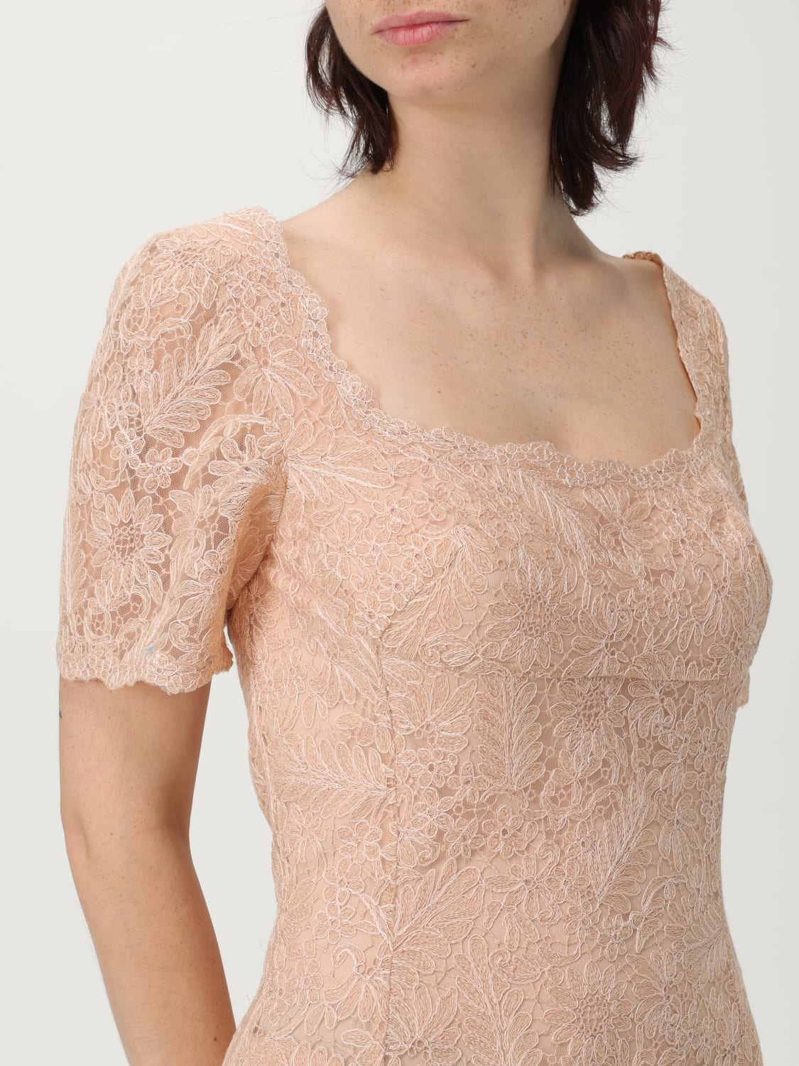 ERMANNO SCERVINO DRESS: Dress woman Ermanno Scervino, Nude - Img 4