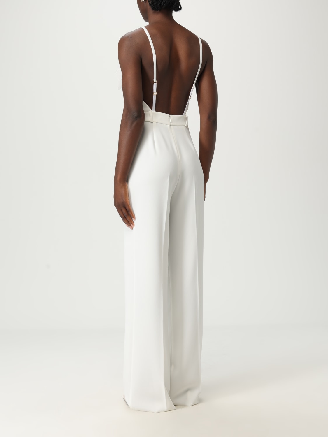 オールインワン・サロペット ELISABETTA FRANCHI Woman Jumpsuits Ivory TU049 360 ELISABETTA FRANCHI: Jumpsuits woman - Ivory | Elisabetta