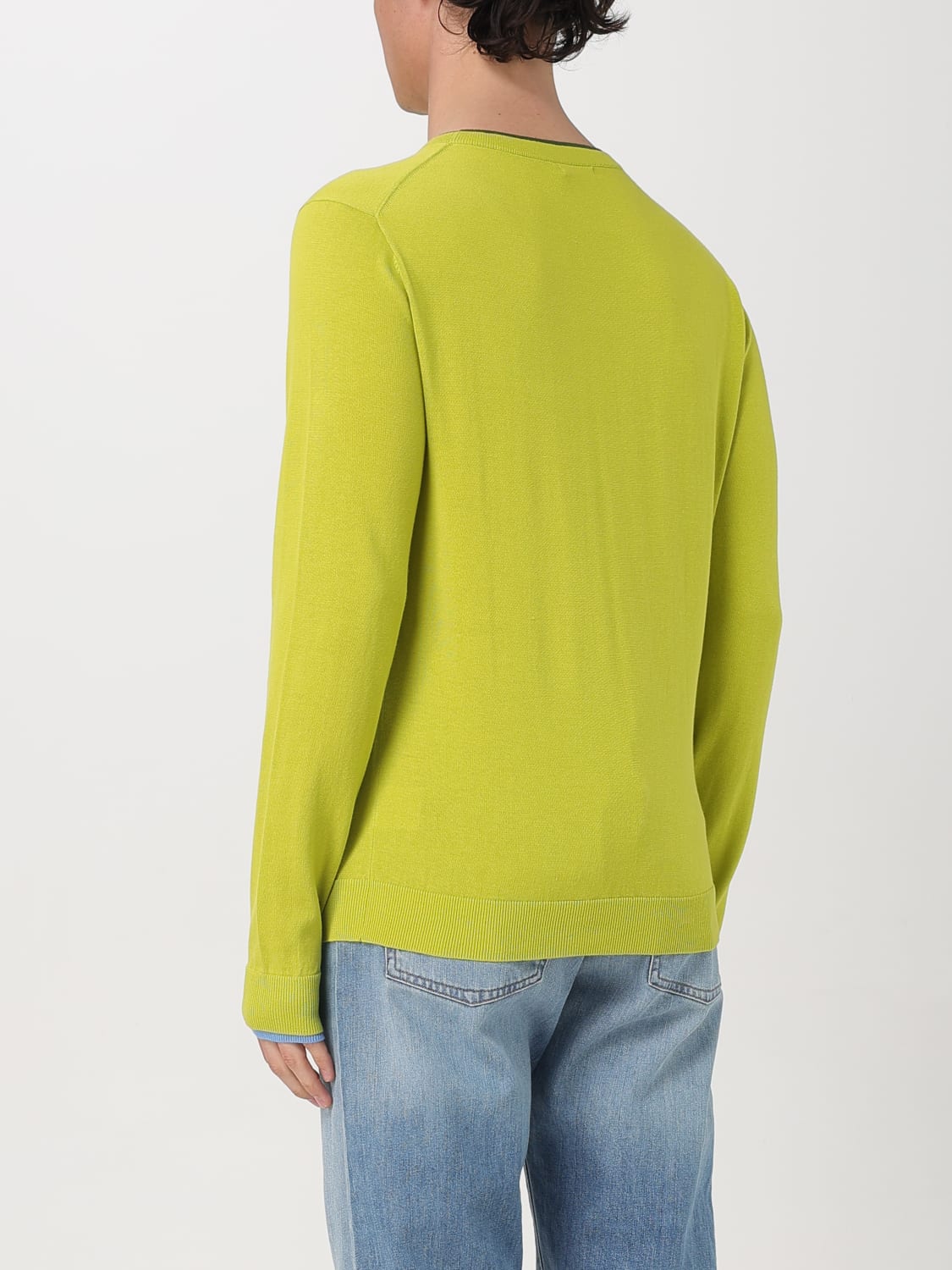 SUN68 MAGLIA: Maglia SUN68 in cotone , Oliva - Img 2