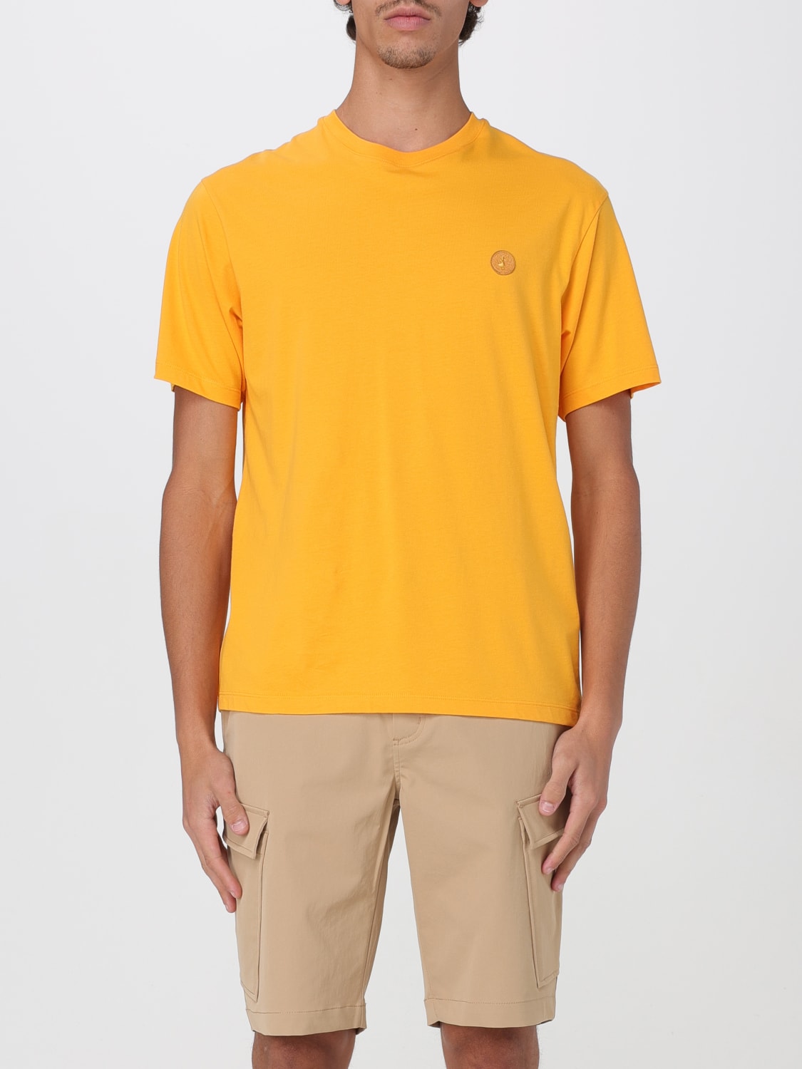 SAVE THE DUCK T-SHIRT: T-shirt men Save The Duck, Yellow - Img 1