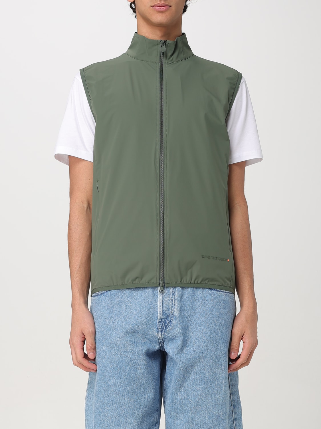 SAVE THE DUCK SUIT VEST: Jacket men Save The Duck, Green - Img 1