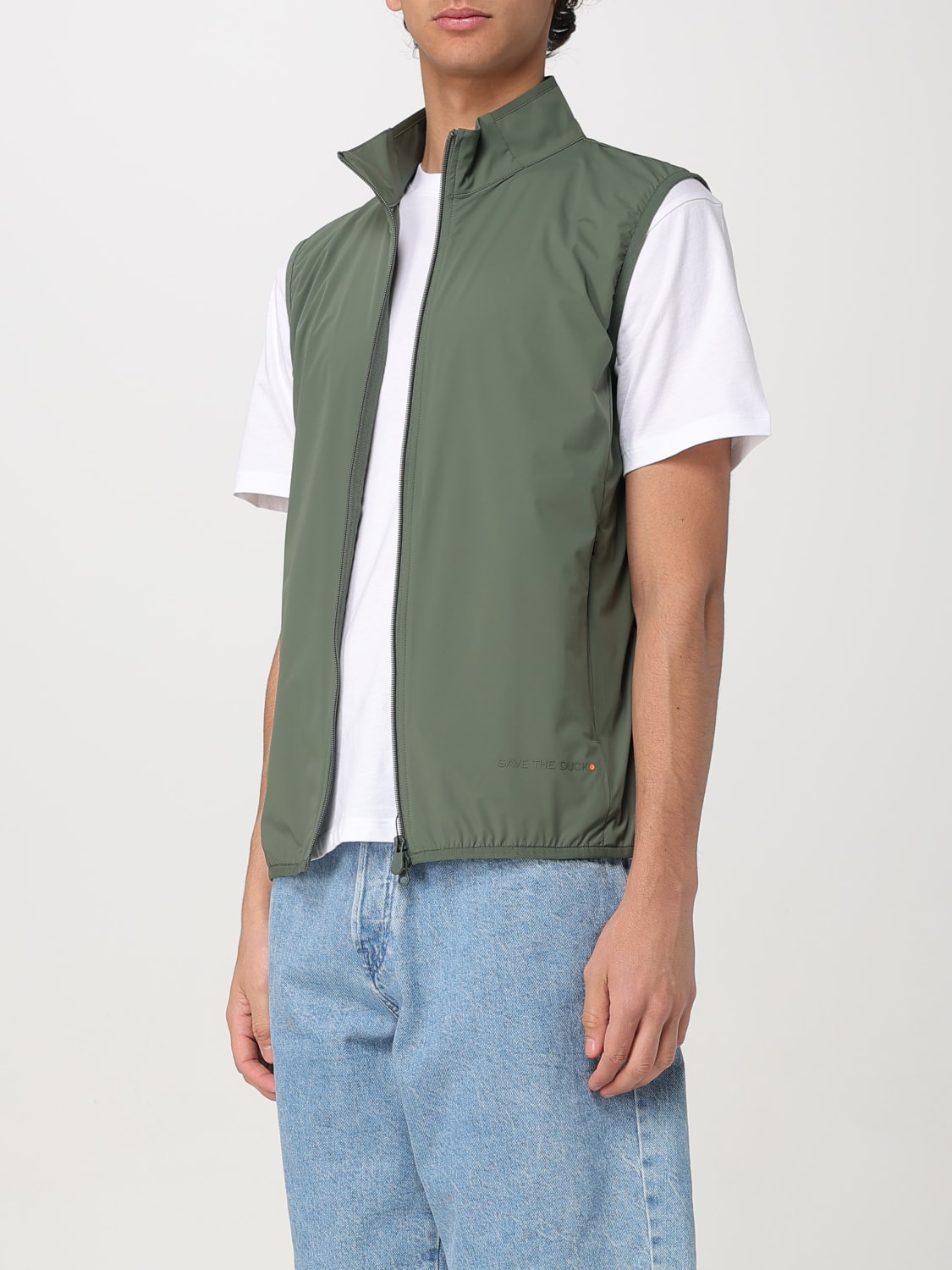 SAVE THE DUCK SUIT VEST: Jacket men Save The Duck, Green - Img 3