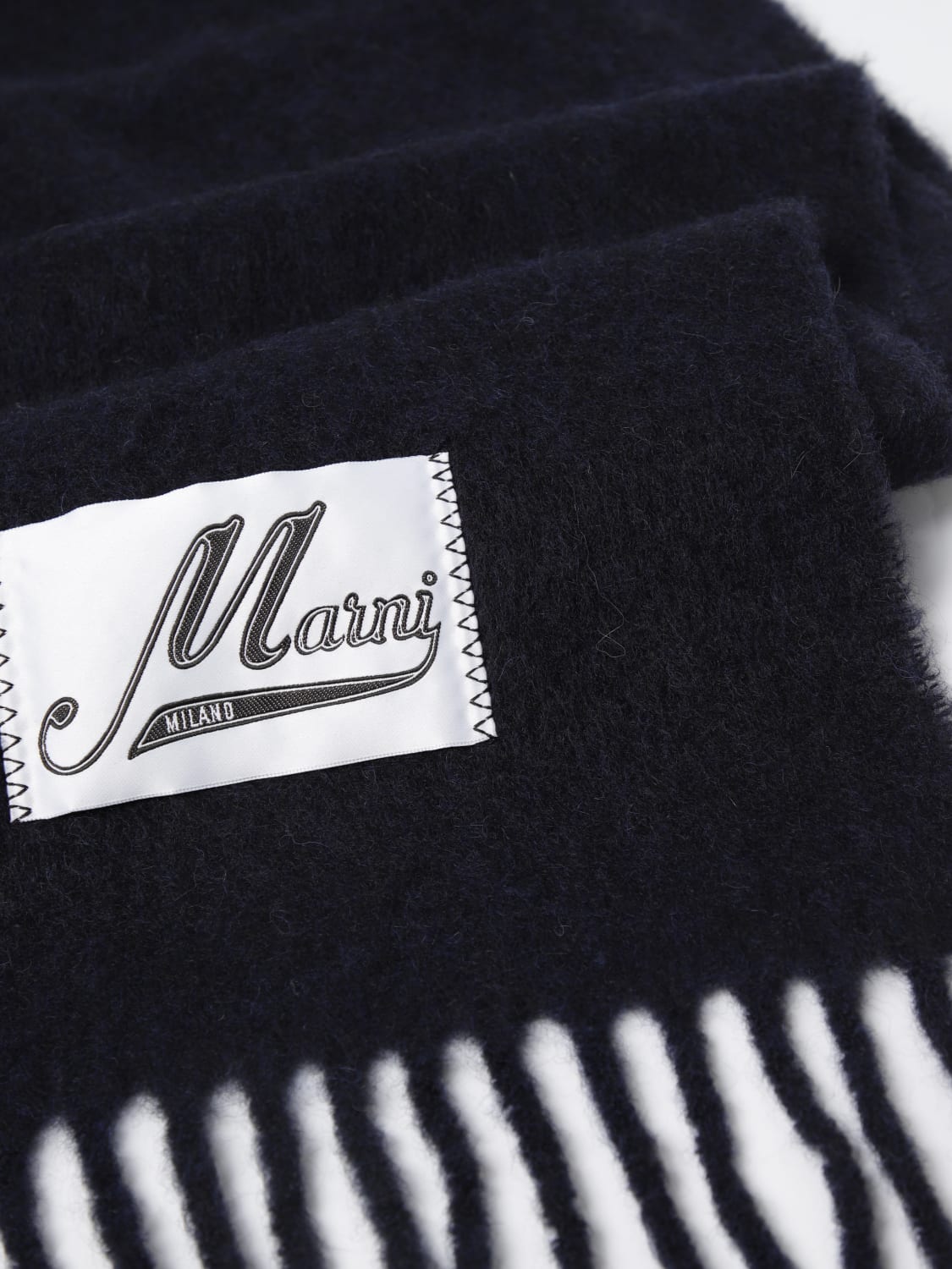 MARNI SCARF: Scarf men Marni, Blue - Img 3