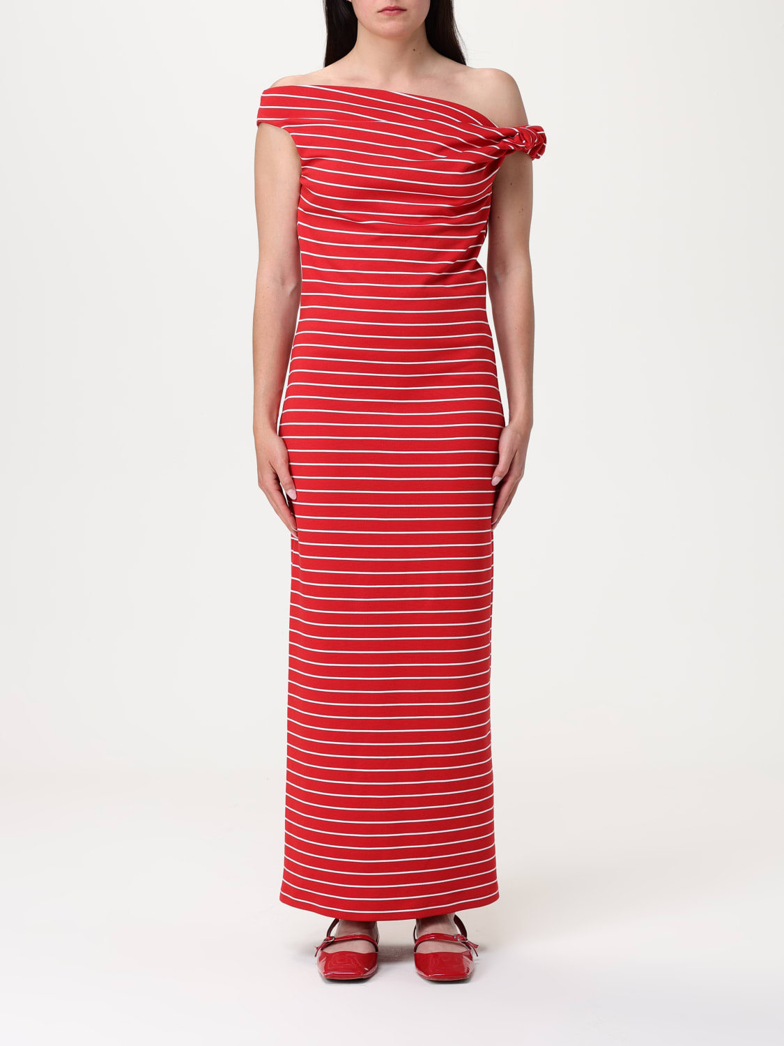 MSGM DRESS: Dress woman MSGM, Red - Img 1