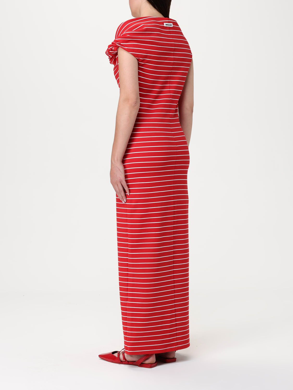 MSGM DRESS: Dress woman MSGM, Red - Img 2