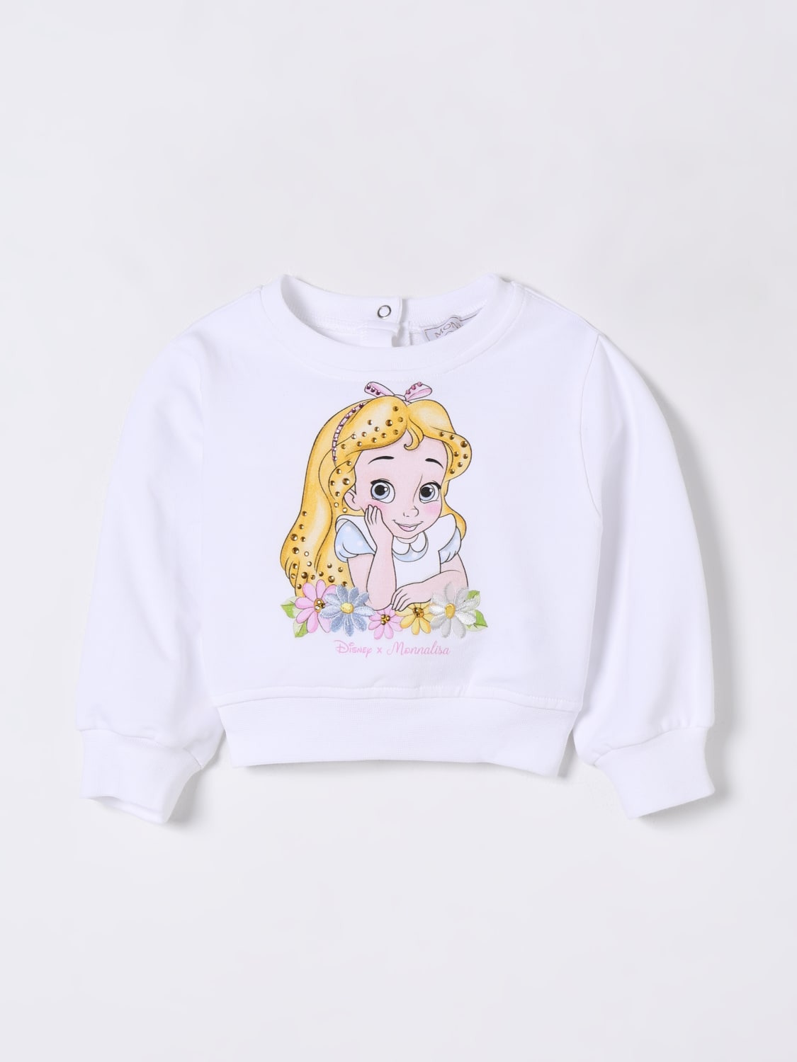 MONNALISA SWEATER: Swimsuit kids Monnalisa, White - Img 1