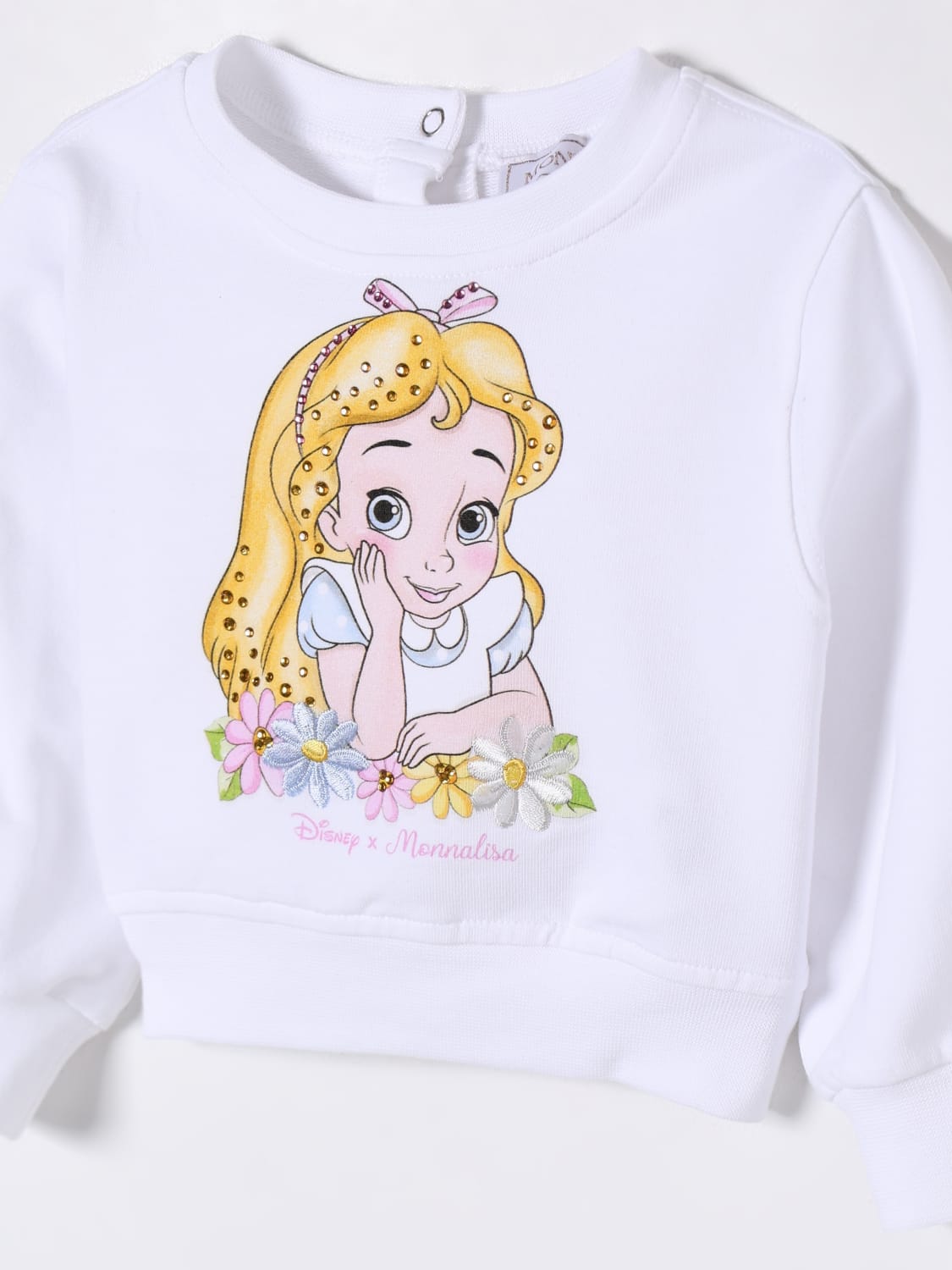 MONNALISA SWEATER: Swimsuit kids Monnalisa, White - Img 3