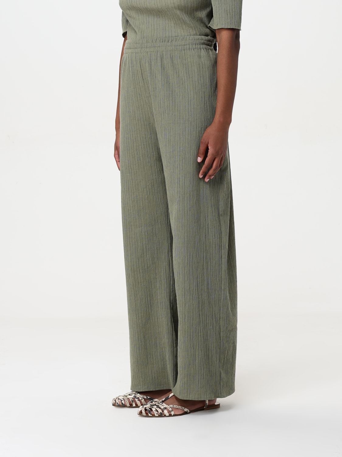 パンツ MAX MARA Woman Pants Green 2521136018600 011 Green trousers | Max Mara