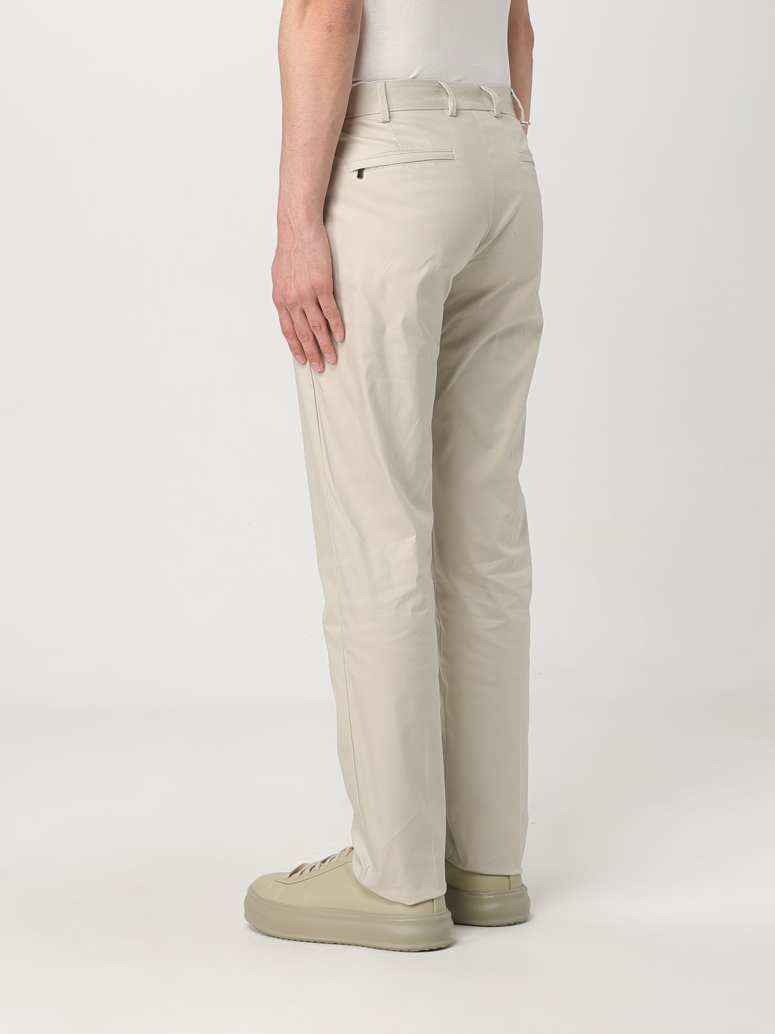 PT TORINO PANTALONE: Pantalone PT Torino in cotone stretch , Sabbia - Img 2