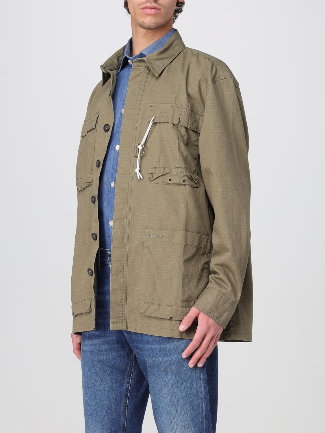 BARBOUR JACKET: Jacket men Barbour, Olive - Img 3