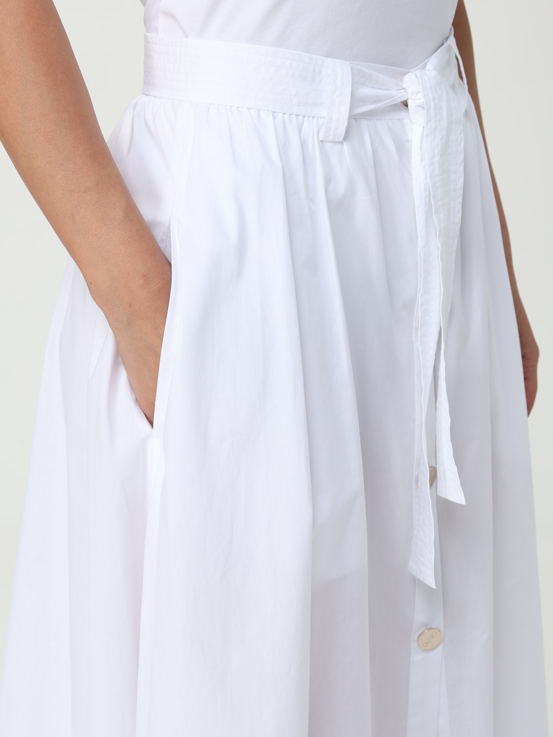 スカート LIU JO Woman Skirt White CA5296TS246 11111 LIU JO: Skirt woman - White | Liu Jo skirt CA5296TS246