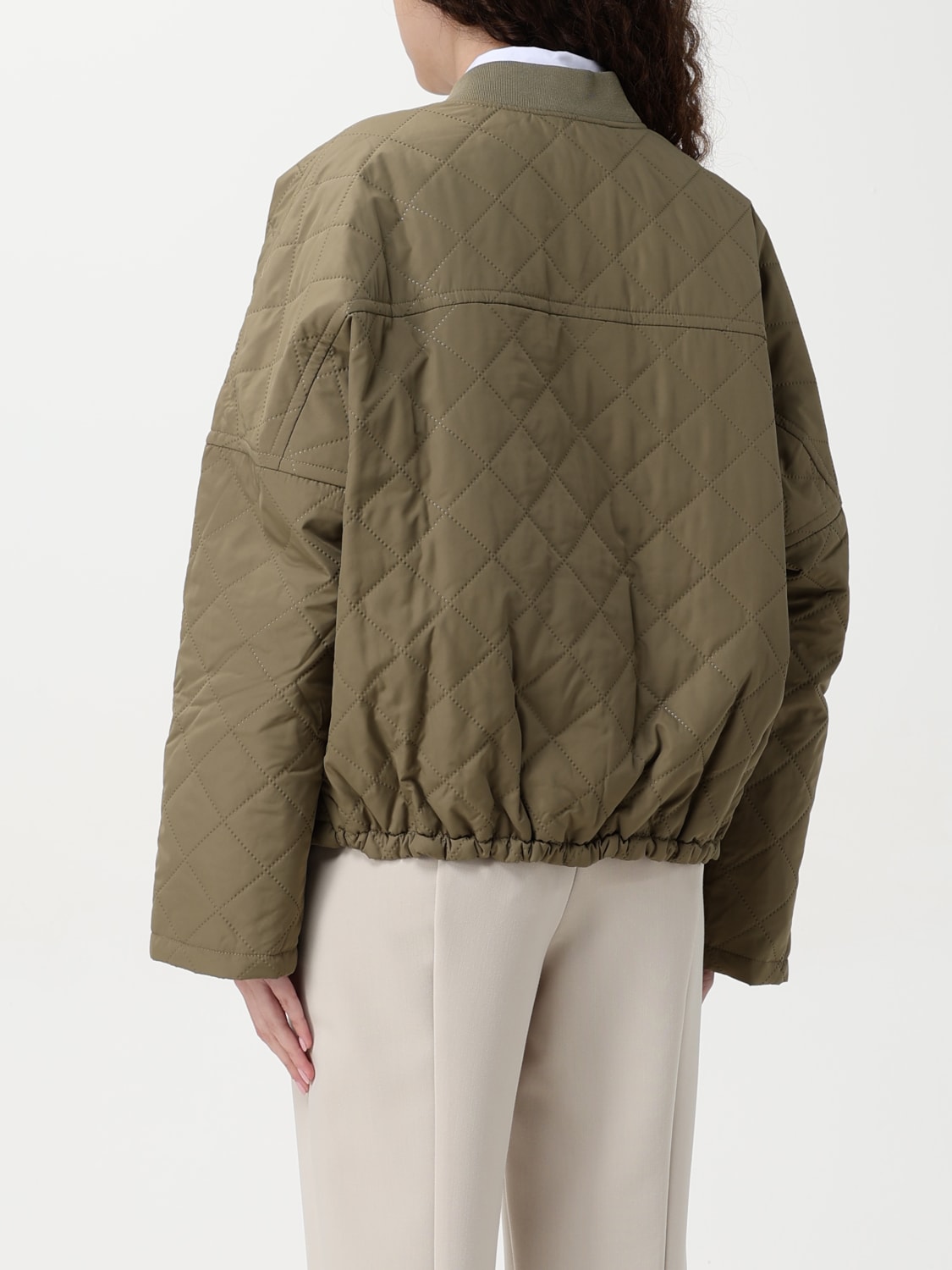 コート BARBOUR Women Coats LQU1819 GN32 Green BARBOUR: Coat woman - Green | Barbour jacket LQU1819 online