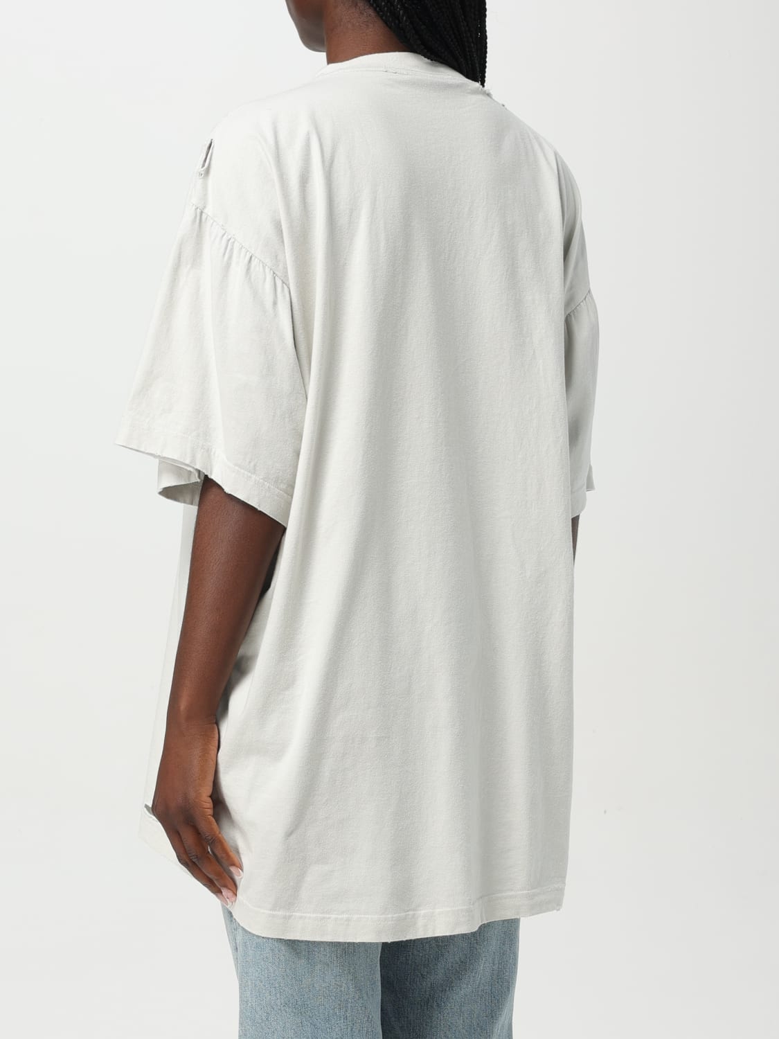 Tシャツ・カットソー BALENCIAGA 'Fashion Designer' T-shirt (824285TSVC5 9012) BALENCIAGA: T-shirt woman - White | Balenciaga t-shirt