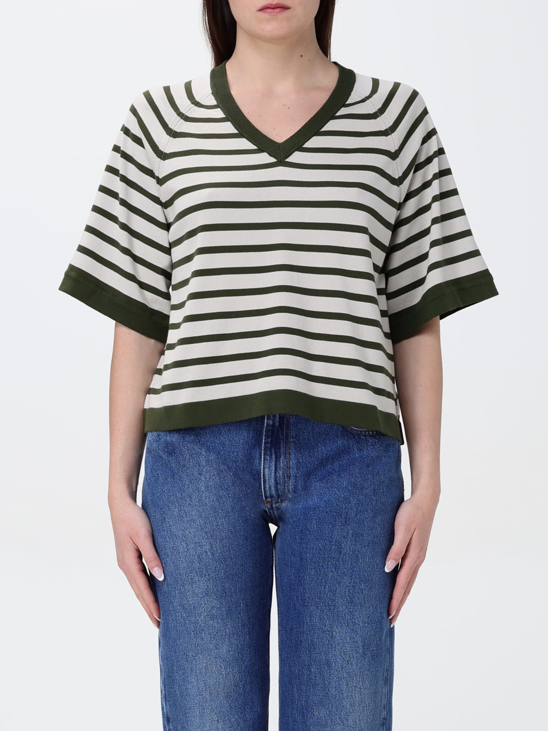 K-WAY PULLOVER: Pullover damen K-way, Beige - Img 1