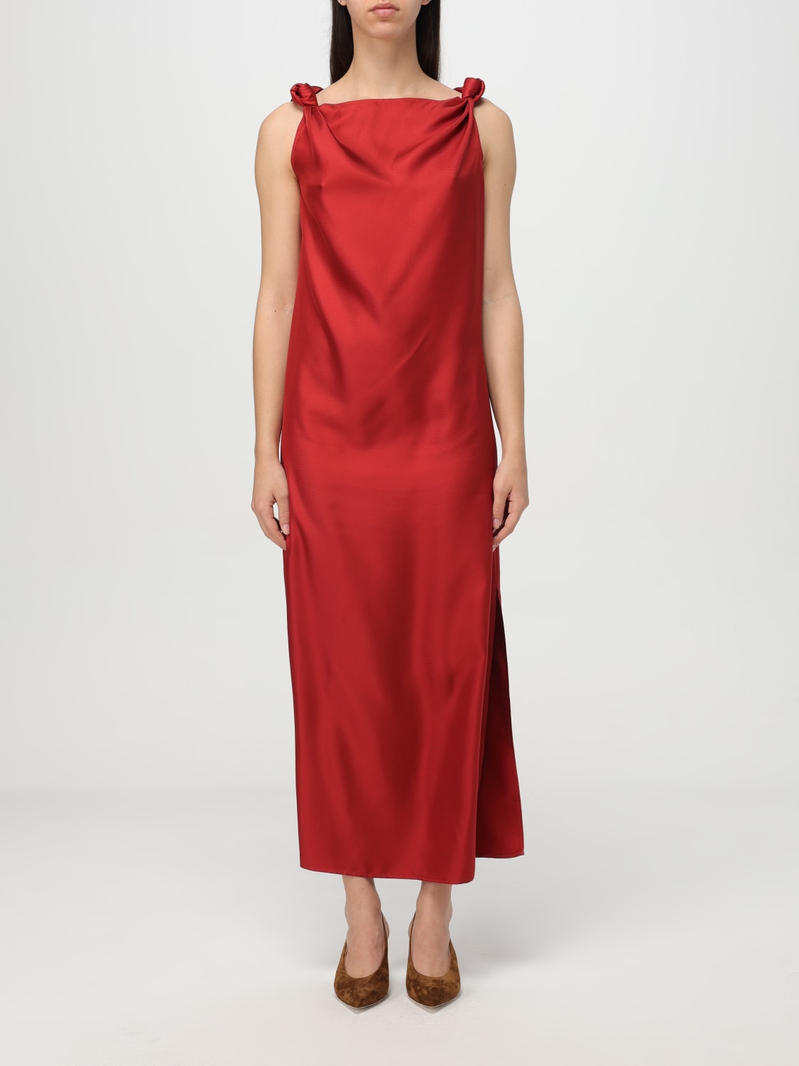 LOU LOU STUDIO ROBE: Robes femme Lou Lou Studio, Rouge - Img 1