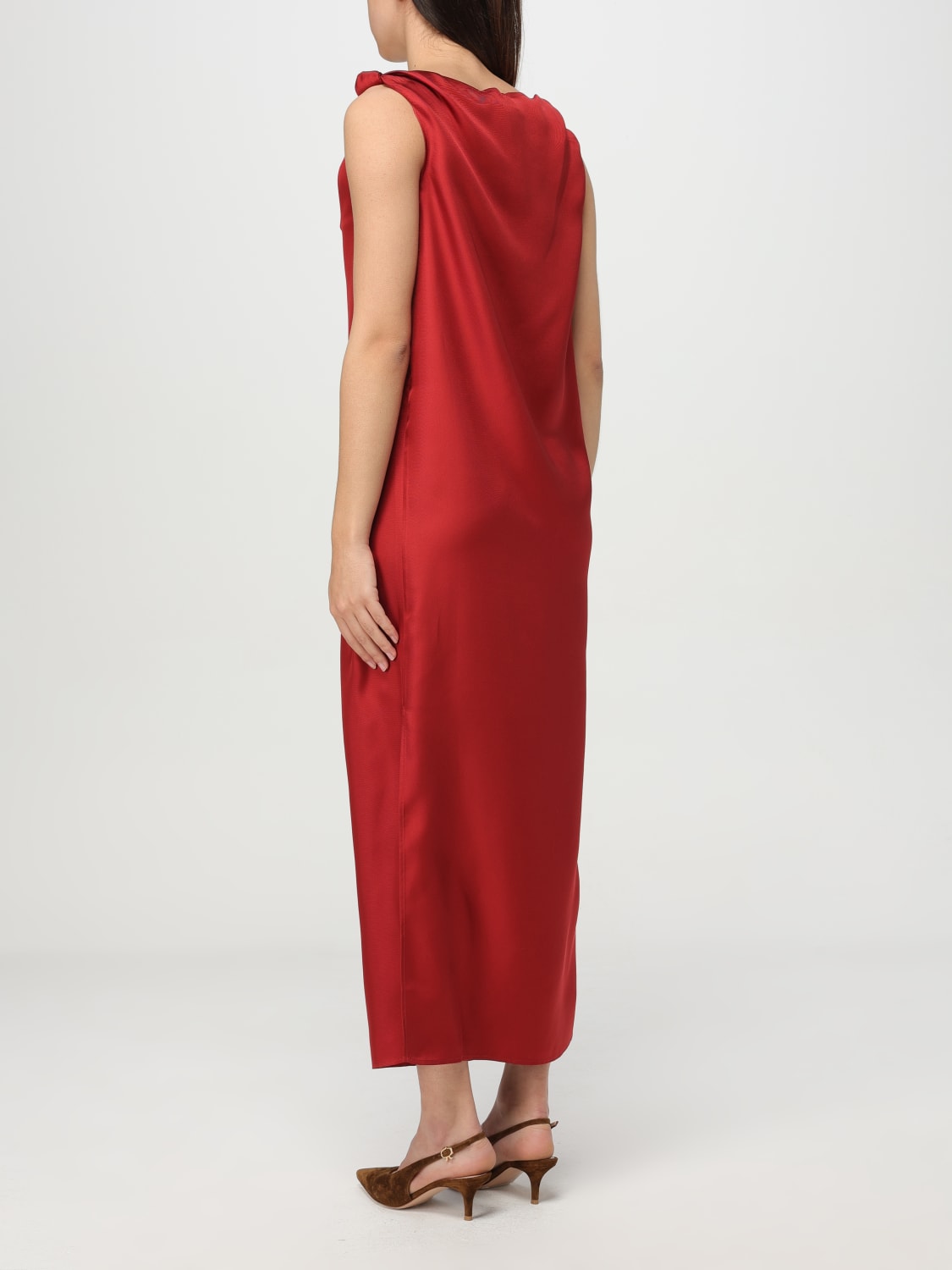 LOU LOU STUDIO ROBE: Robes femme Lou Lou Studio, Rouge - Img 2