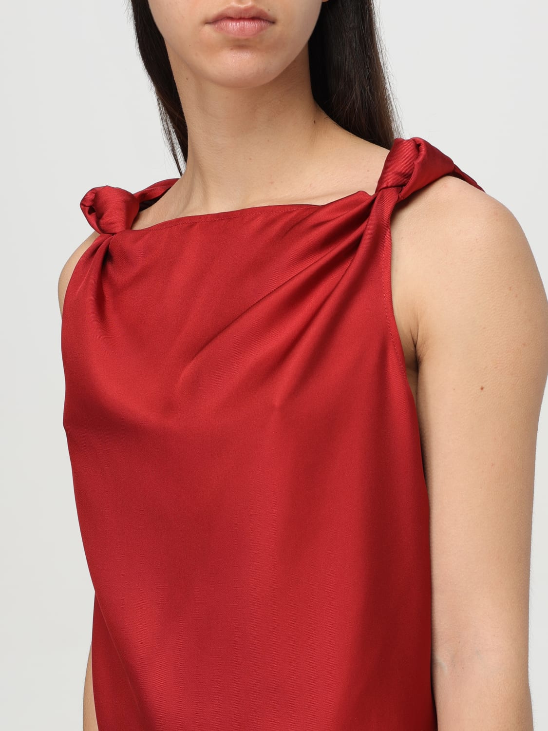 LOU LOU STUDIO ROBE: Robes femme Lou Lou Studio, Rouge - Img 3