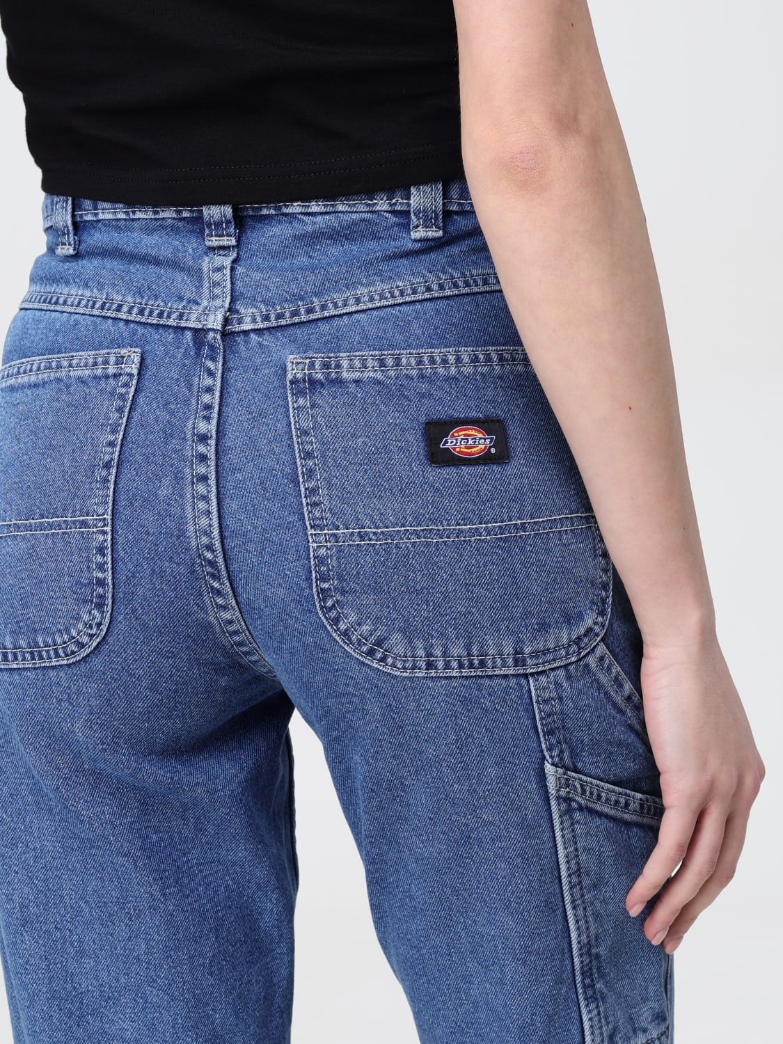 DICKIES JEANS: Jeans woman Dickies, Blue - Img 4