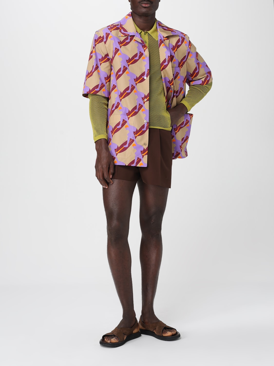 GUCCI SHIRT: Shirt men Gucci, Beige - Img 2