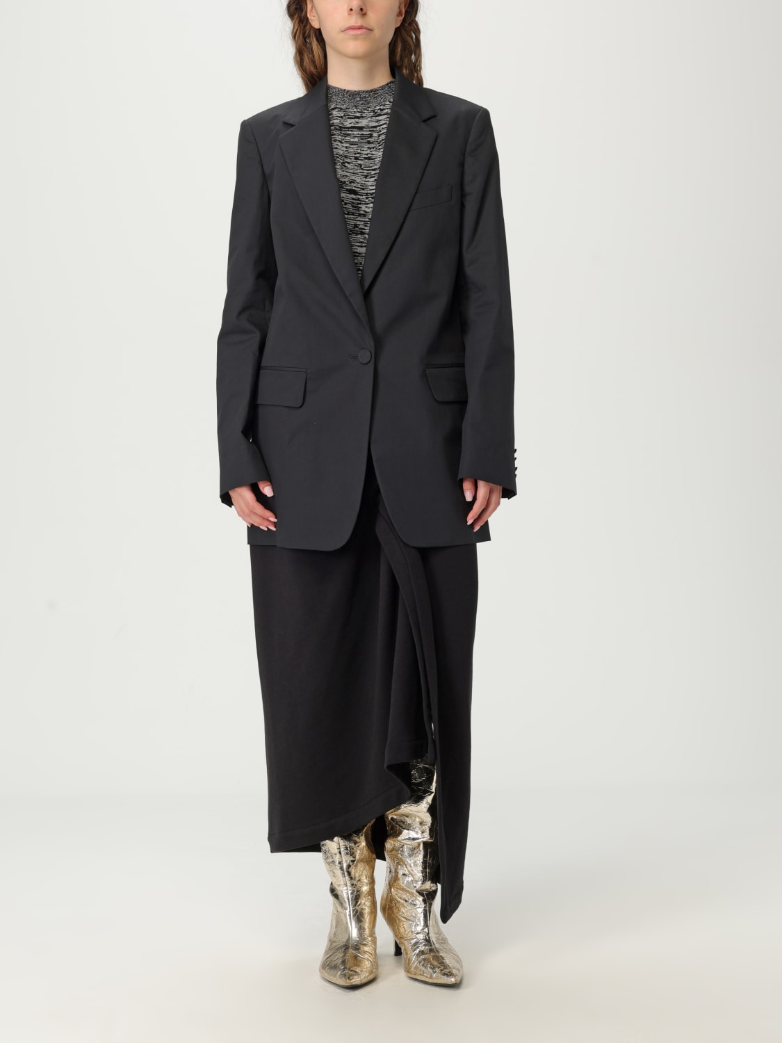 DRIES VAN NOTEN ROCK: Rock damen Dries Van Noten, Schwarz - Img 2