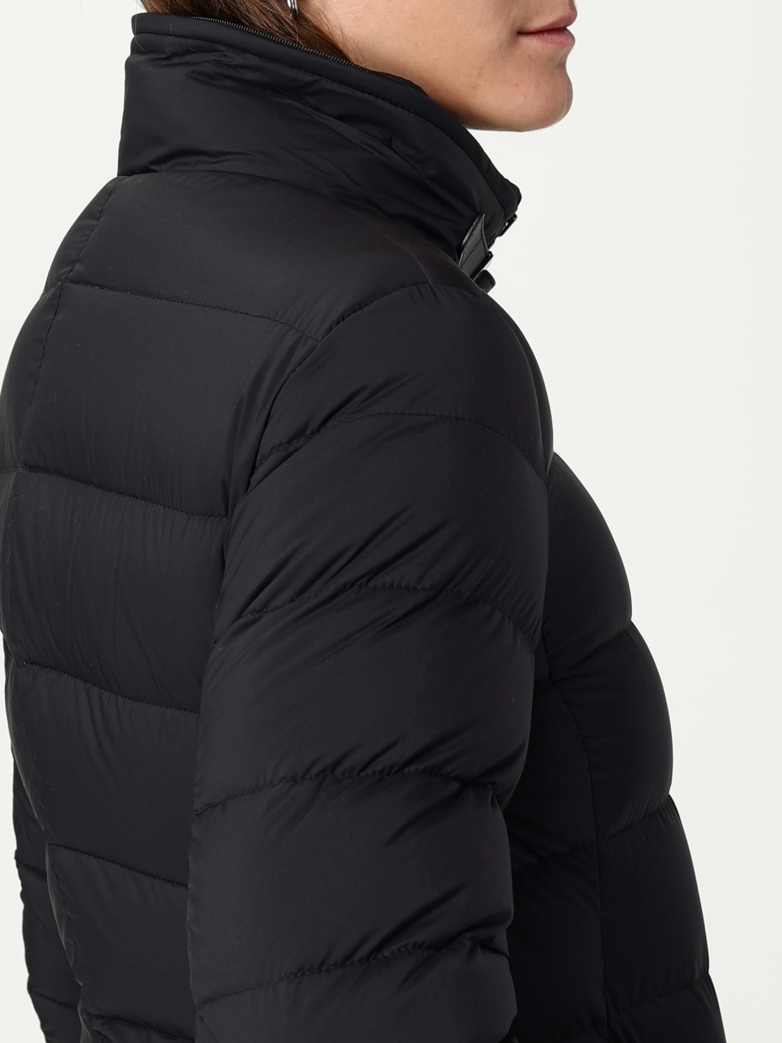 MOORER JACKET: Coat woman Moorer, Black - Img 4