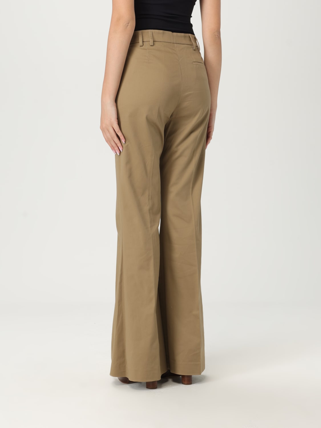 パンツ LIU JO Woman Pants Green CA5353TS531 M9265 LIU JO: Pants woman - Green | Liu Jo pants CA5343T4691