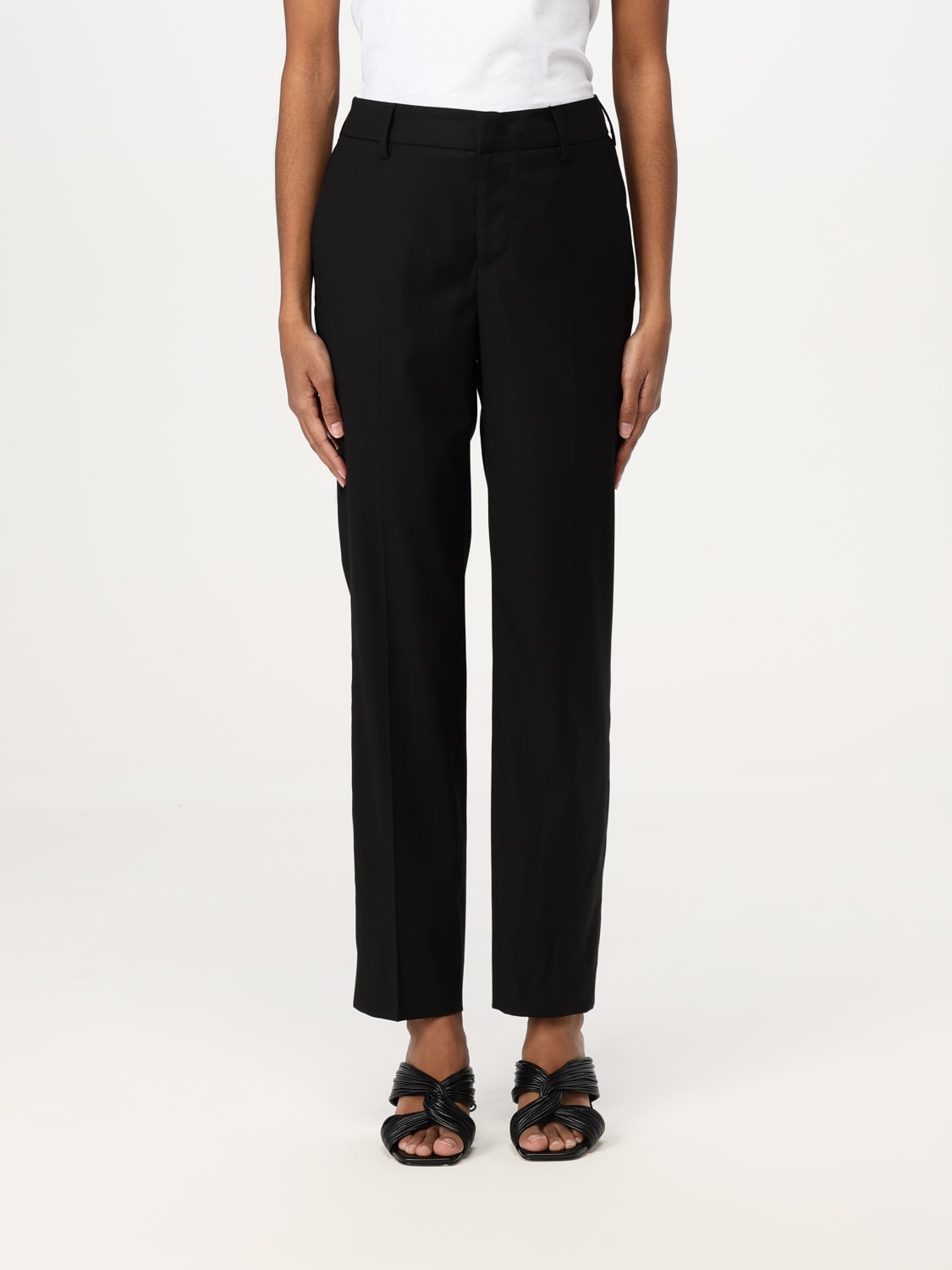 PT01 PANTALON: Pantalon femme Pt01, Noir - Img 1
