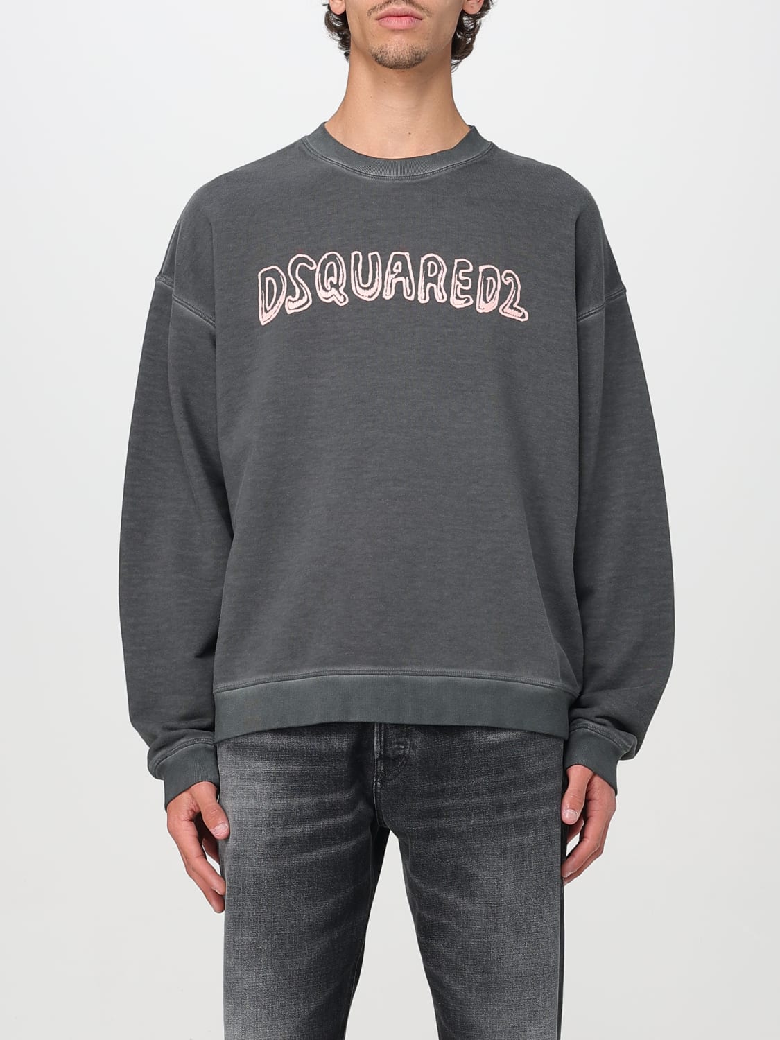 DSQUARED2 SWEATSHIRT: Sweater men Dsquared2, Grey - Img 1