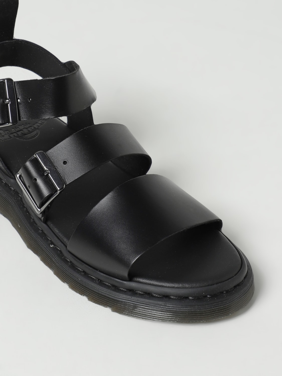 DR. MARTENS FLAT SANDAL: Shoes woman Dr. Martens, Black - Img 4