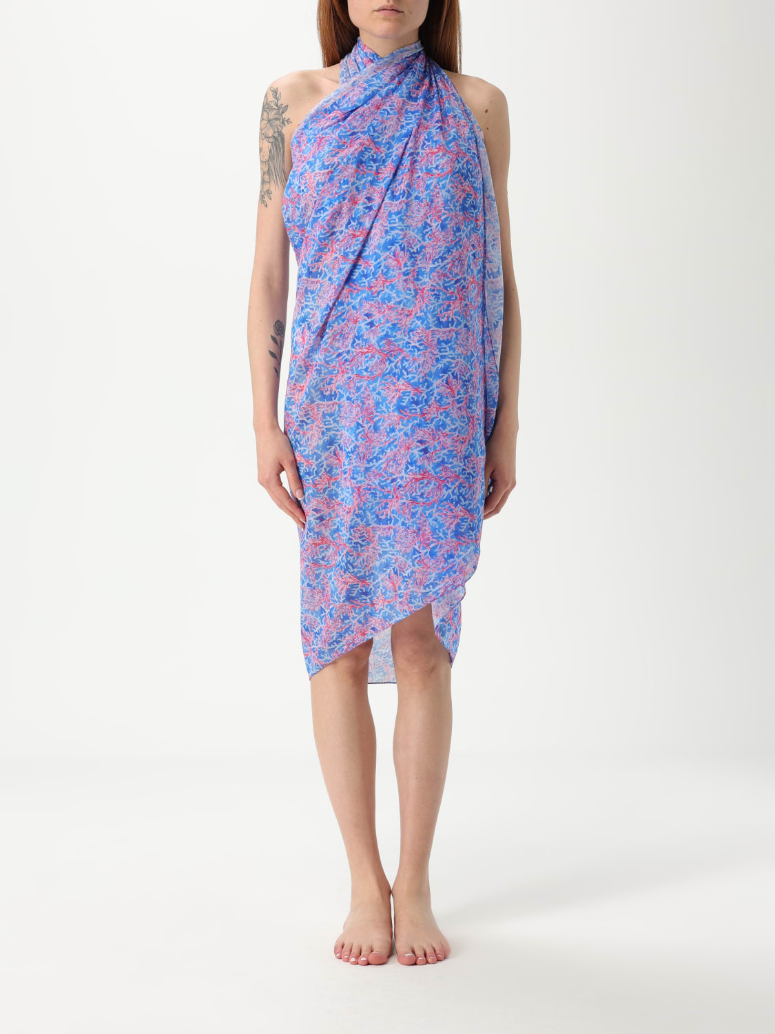 KAMPOS SKIRT: Wrap-skirt woman Kampos, Multicolor - Img 2